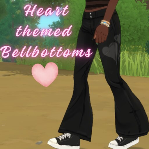 Owl's Heart Bellbottoms — Paralives Clothing Mods mod preview by TheOwlManBranch